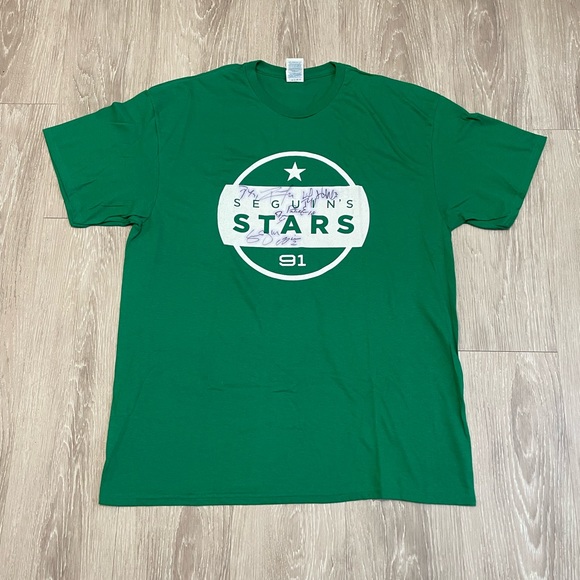 RARE Dallas Stars Tyler Seguin Signature T-Shirts
